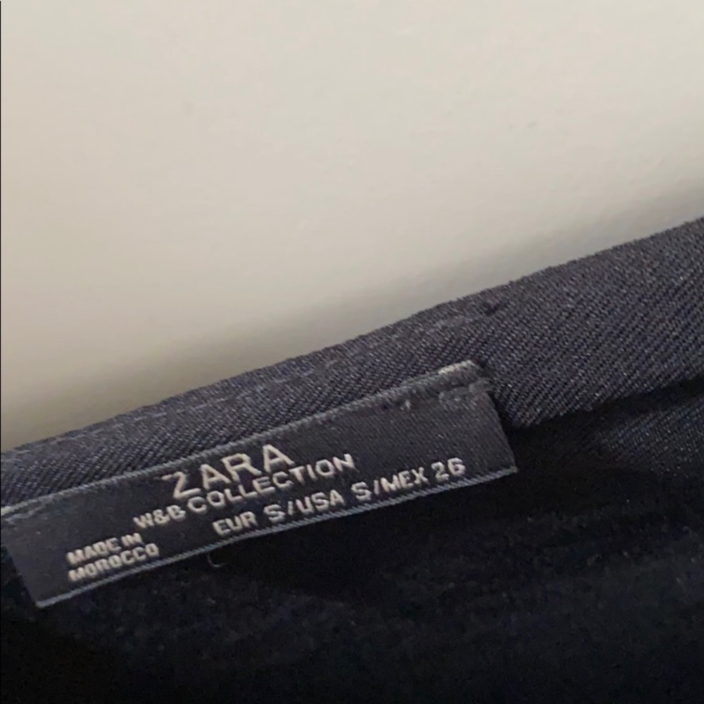 Zara Black Lace Women's Top Blouse - Picture 5 of 6